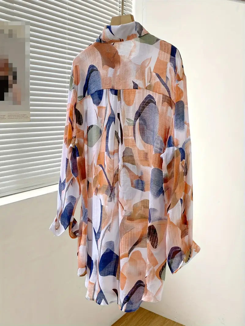 VICKY | STYLISH PRINTED BLOUSE