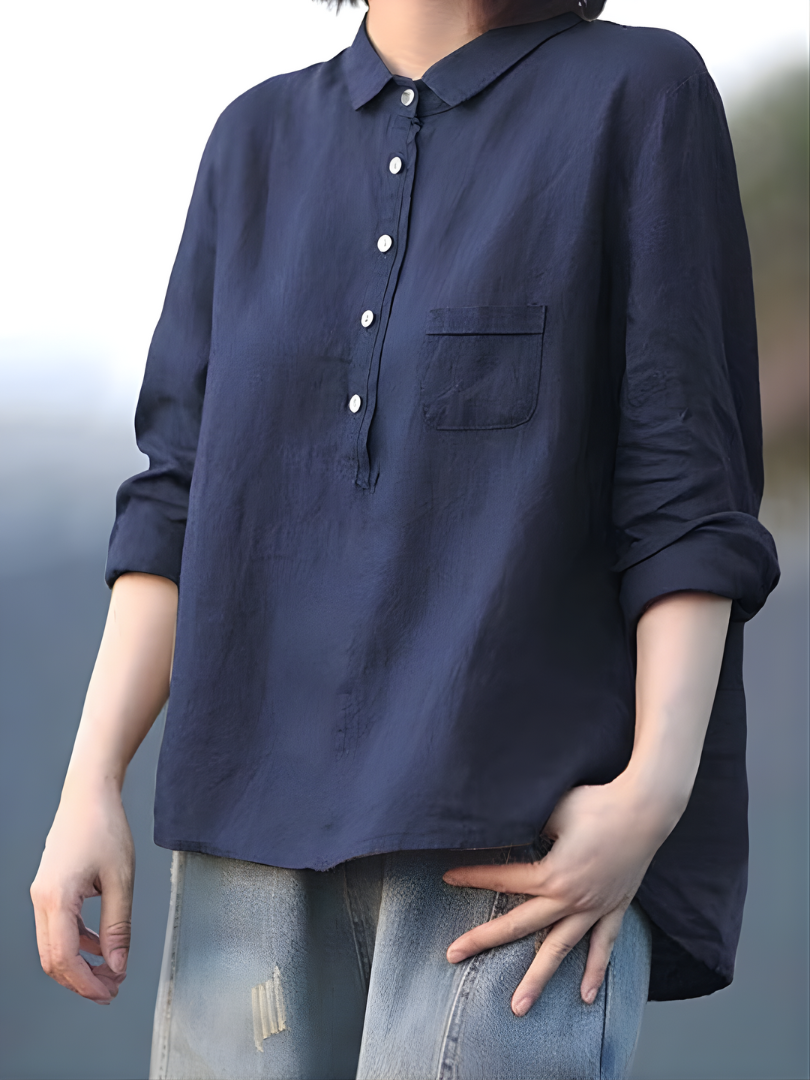 Noémie| Relaxed Buttoned Shirt