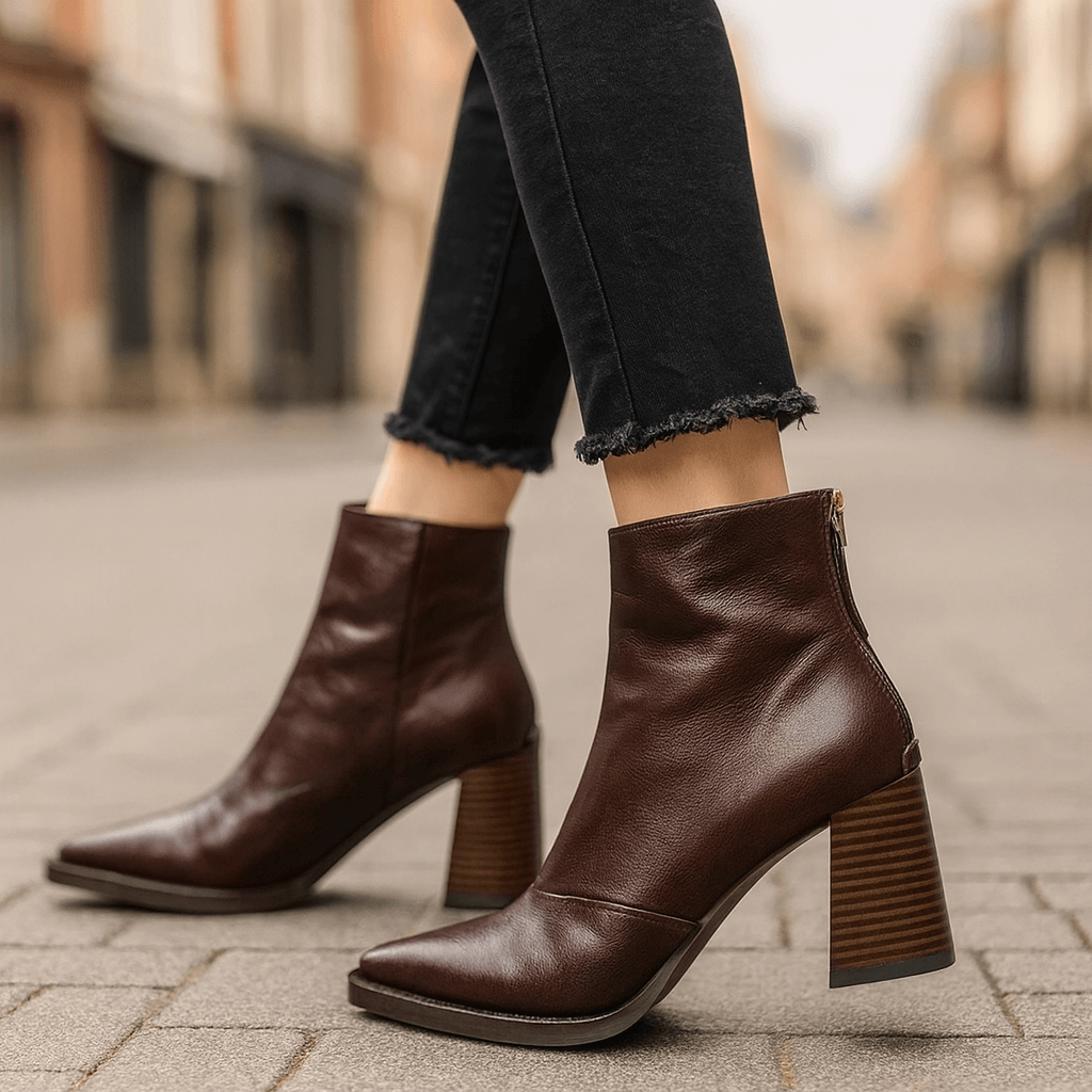 Noemi | Leather Boots