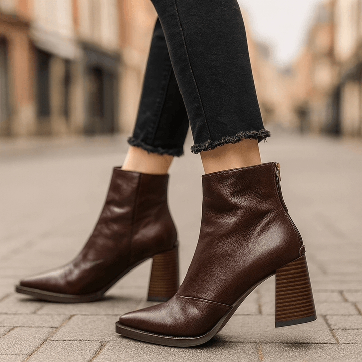 Noemi | Leather Boots