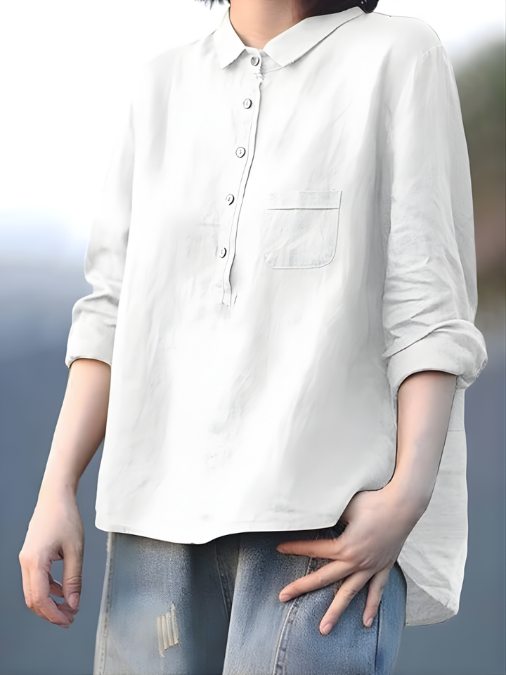 Noémie| Relaxed Buttoned Shirt