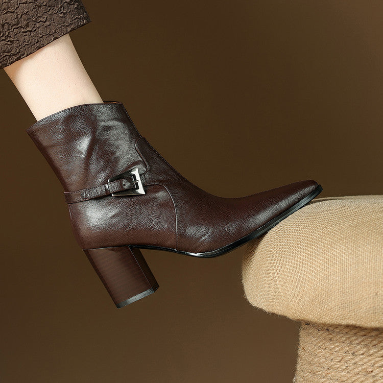 Daila Genuine Leather Boots