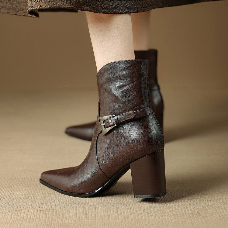 Daila Genuine Leather Boots