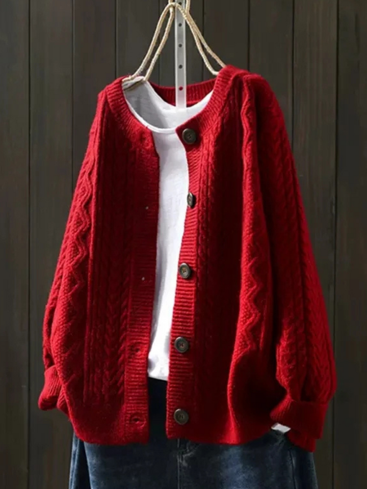 Adrienne | Classic Knit Cardigan