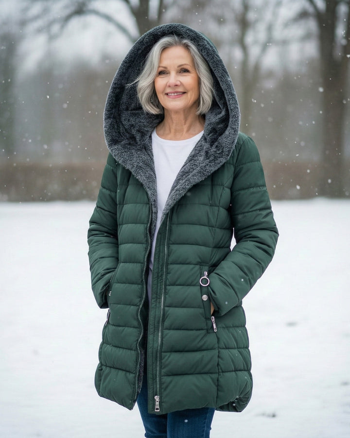 Clair | Fleece-Lined Puffer Coat