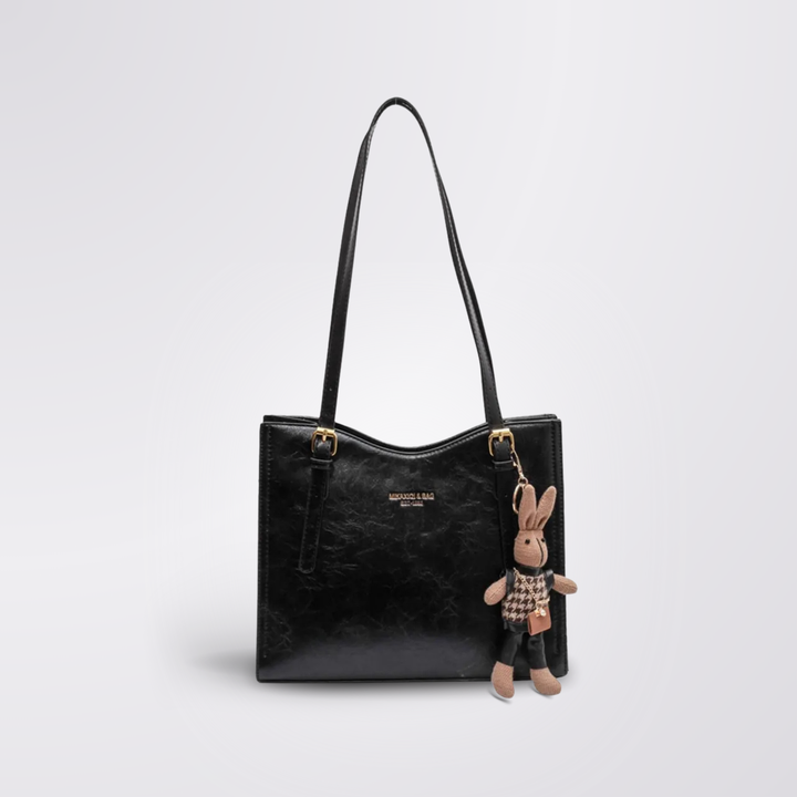 Lena | Vintage Shoulder Bag in Vegan Leather