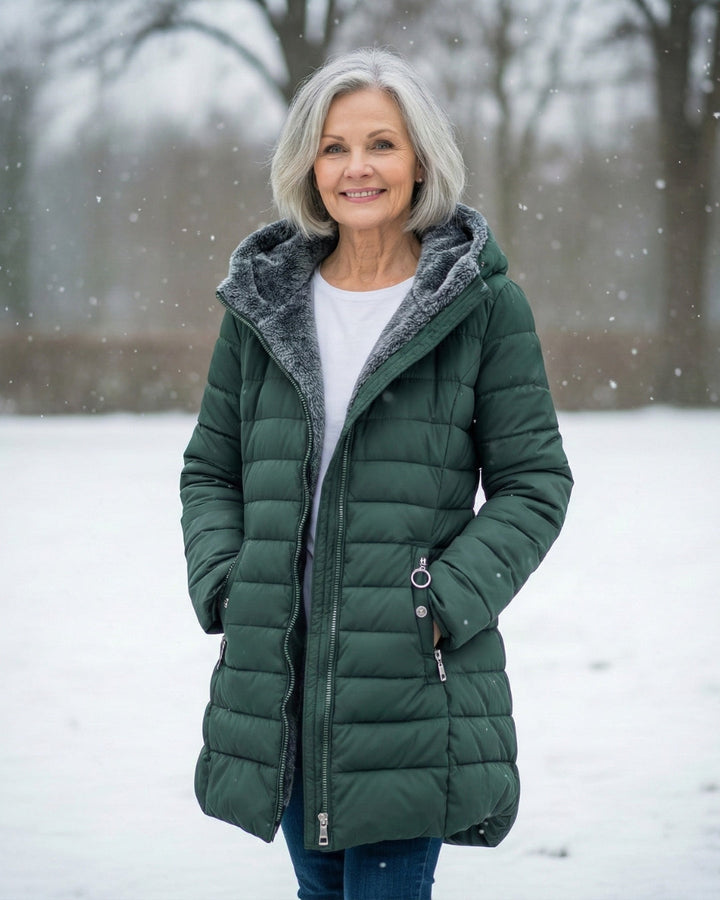 Clair | Fleece-Lined Puffer Coat