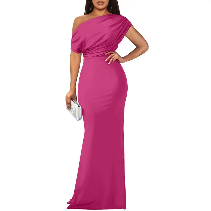 Monroe™ | Elegant Off-Shoulder Bodycon Evening Gown