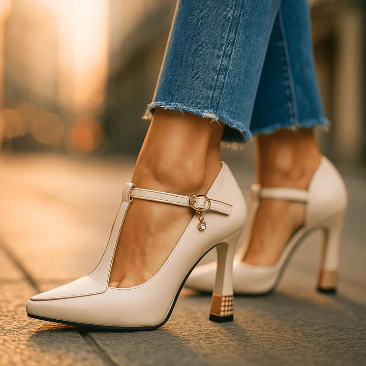 Vivienne | Elegant Block Heels