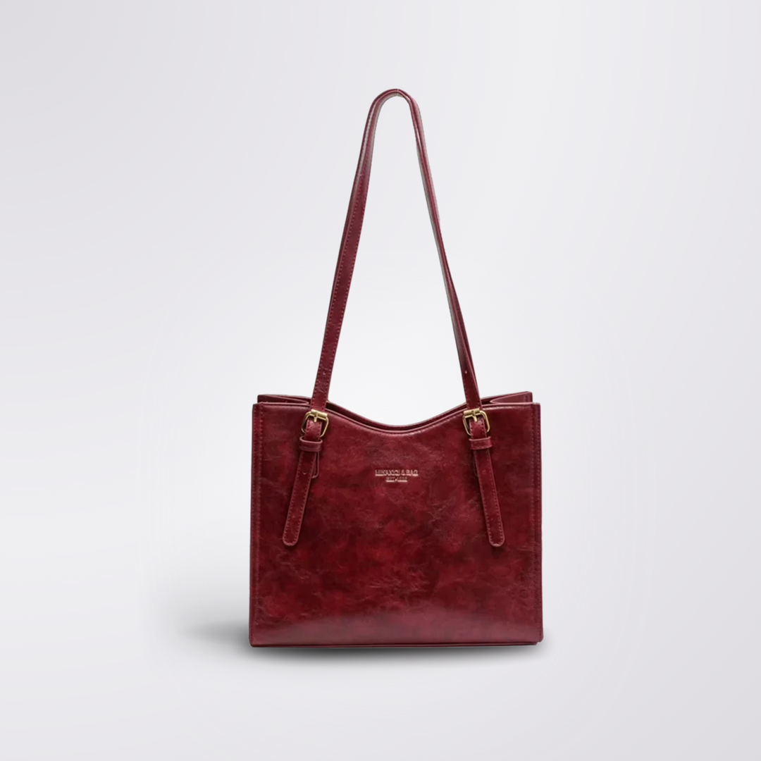 Lena | Vintage Shoulder Bag in Vegan Leather