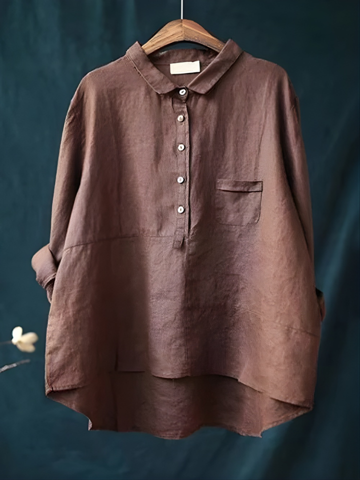 Noémie| Relaxed Buttoned Shirt