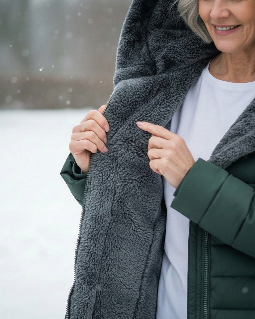 Clair | Fleece-Lined Puffer Coat