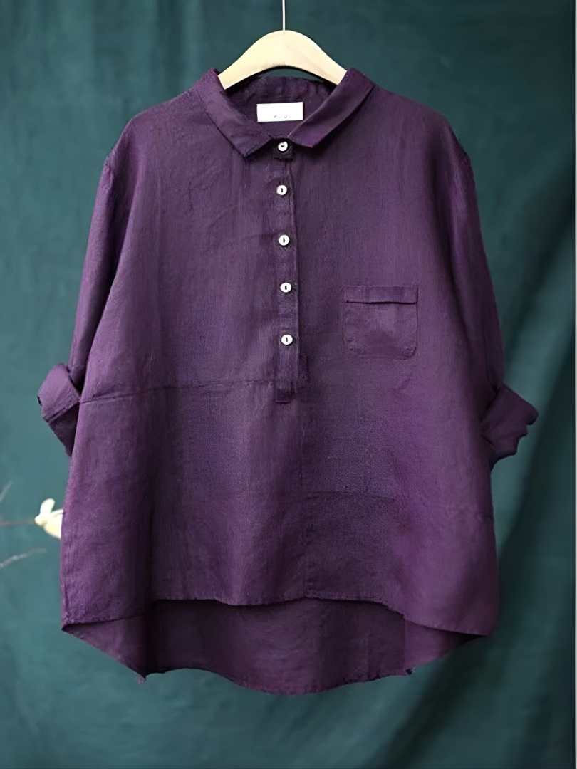 Noémie| Relaxed Buttoned Shirt