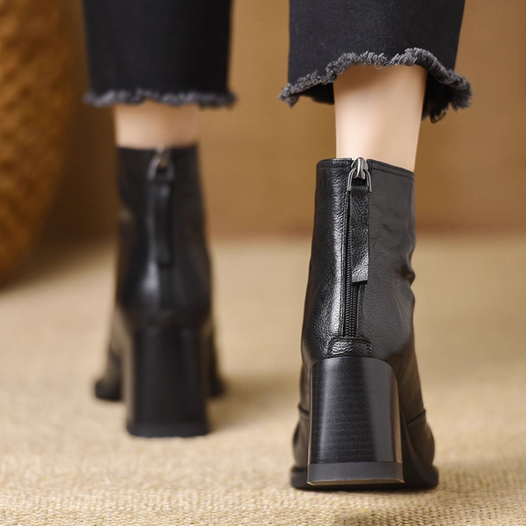 Viella™ | Orthopedic Leather Ankle Boots | Premium Edition