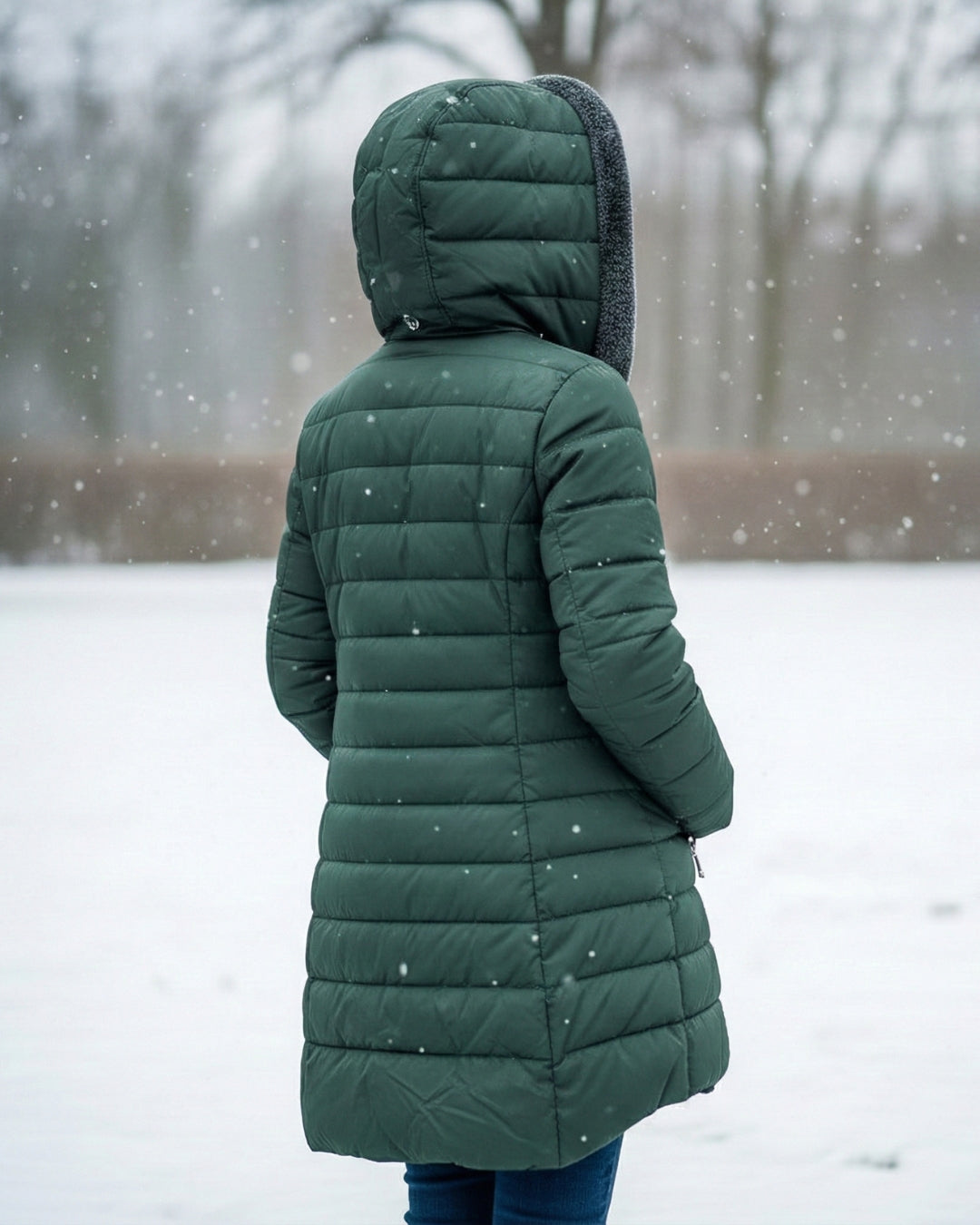 Clair | Fleece-Lined Puffer Coat