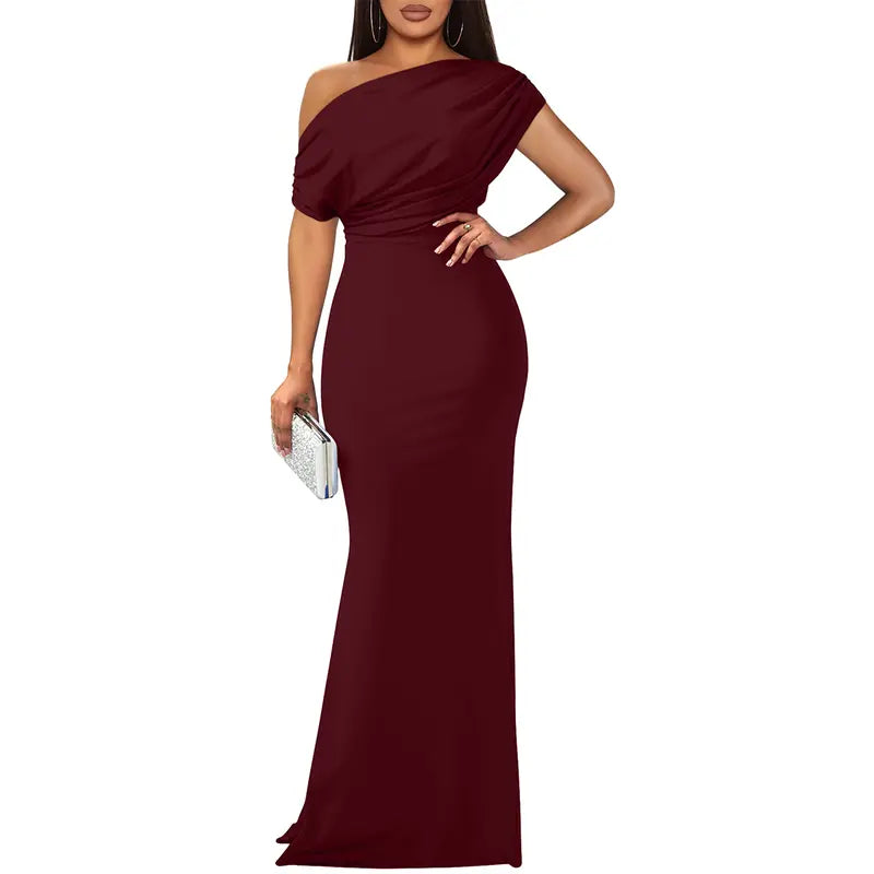 Monroe™ | Elegant Off-Shoulder Bodycon Evening Gown
