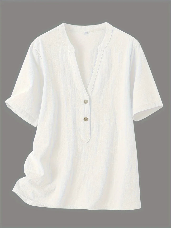 NELLY | STYLISH V-NECK BLOUSE