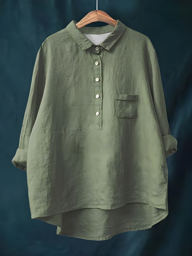 Noémie| Relaxed Buttoned Shirt