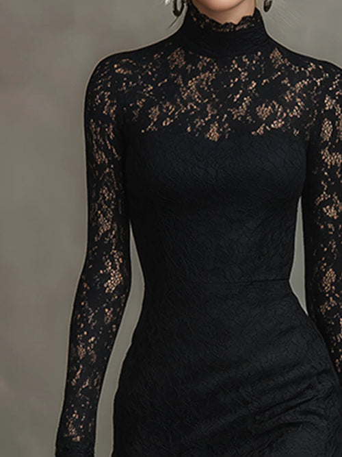 Havory™ | Elegant Lace Evening Dress