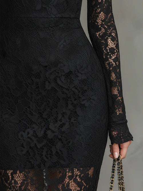 Havory™ | Elegant Lace Evening Dress
