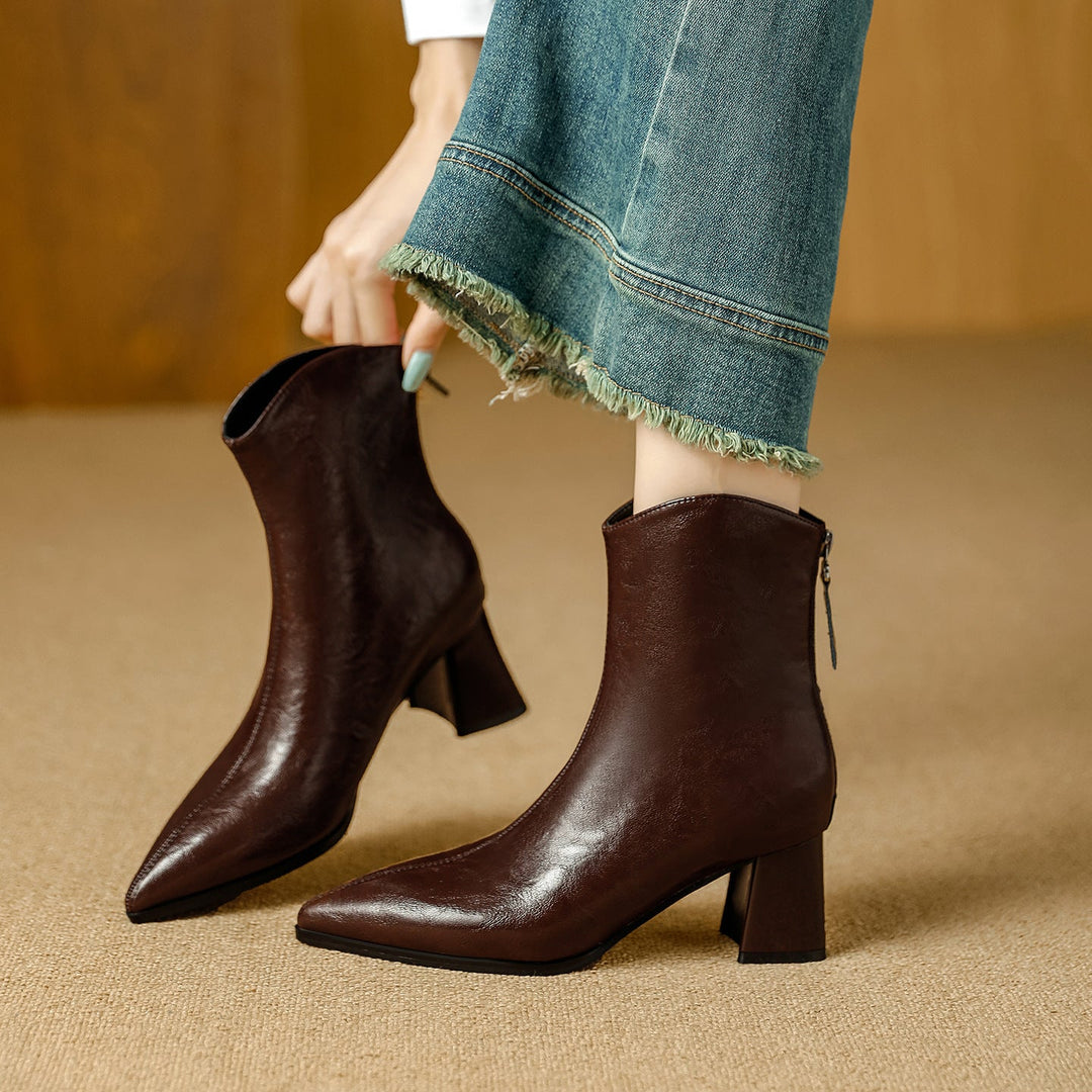 Yulia Leather Boots