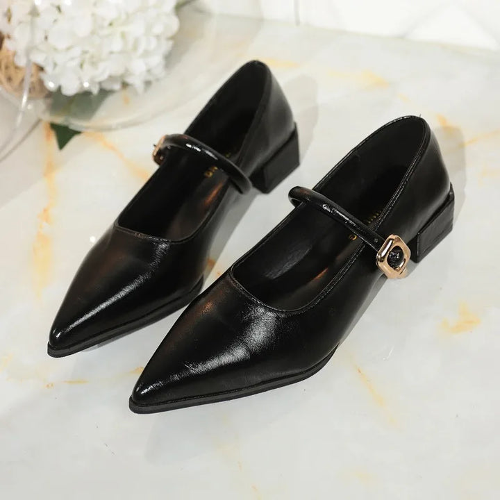 Sofia | Leather Heels