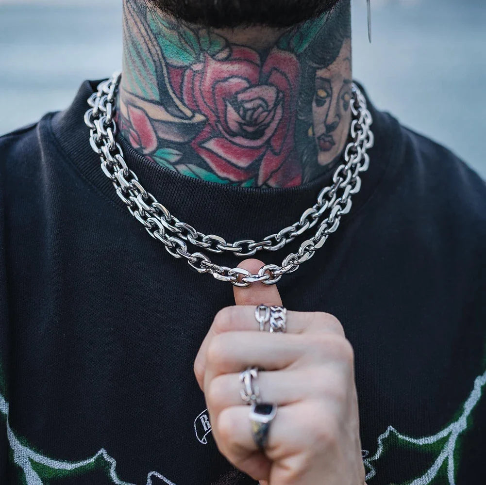 Bolt Chain Link Necklace