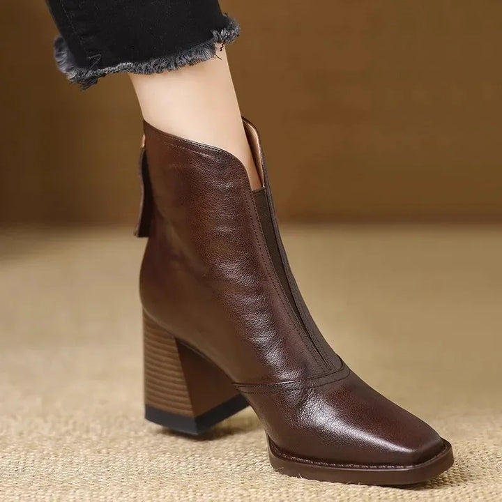 Noemi | Leather Boots