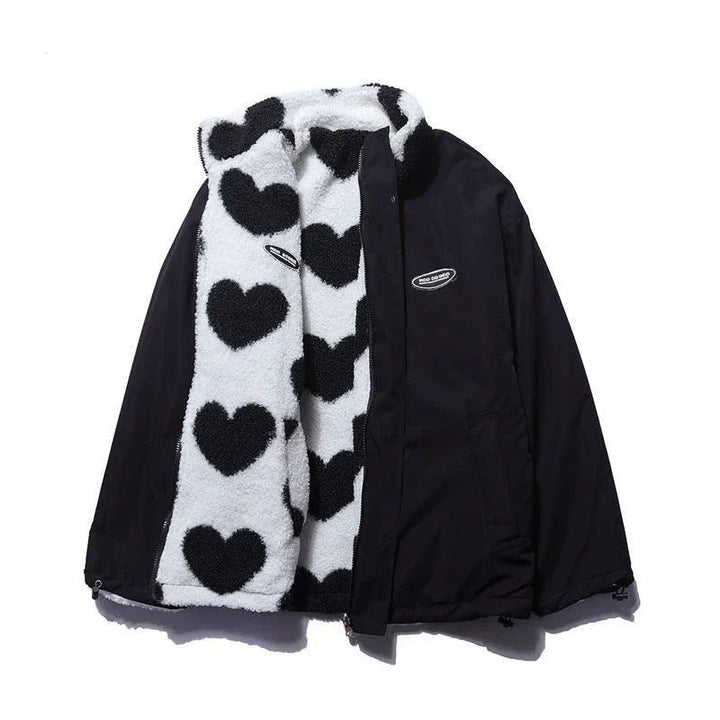 Camila | Reversible Heart Jacket
