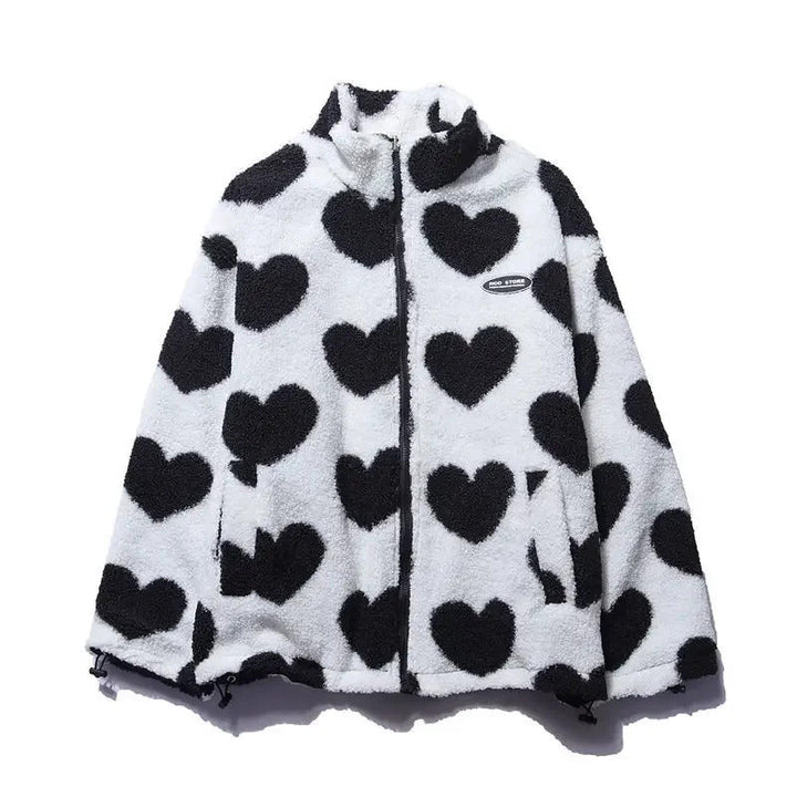 Camila | Reversible Heart Jacket