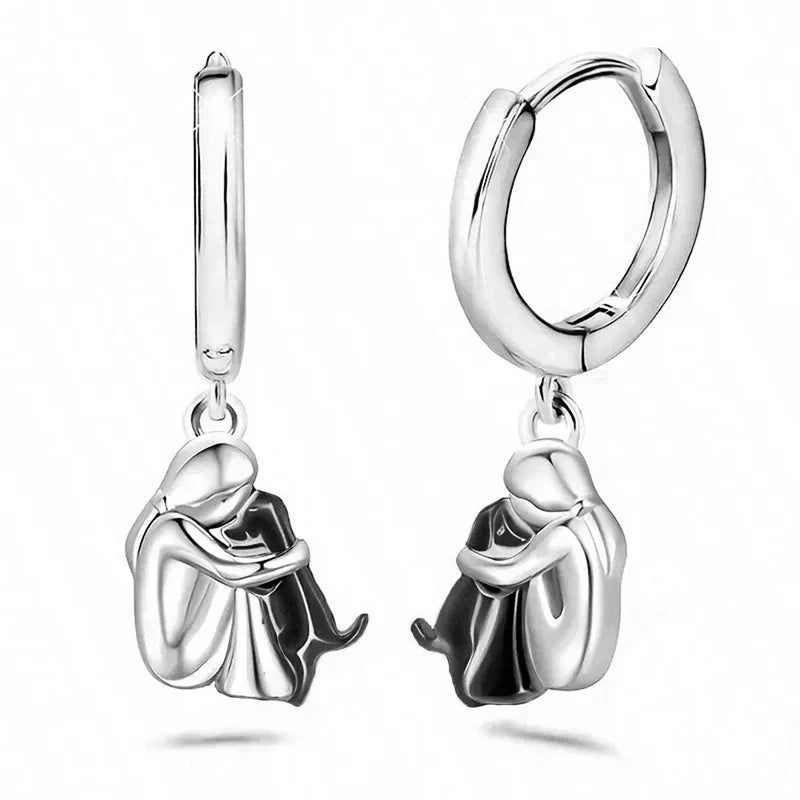 Earrings with Dog Icon