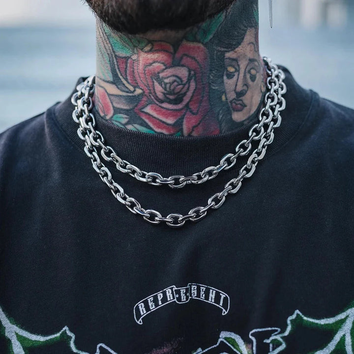 Bolt Chain Link Necklace