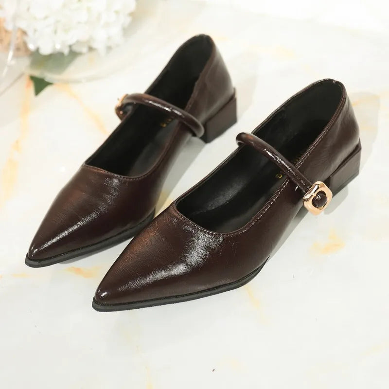 Sofia | Leather Heels