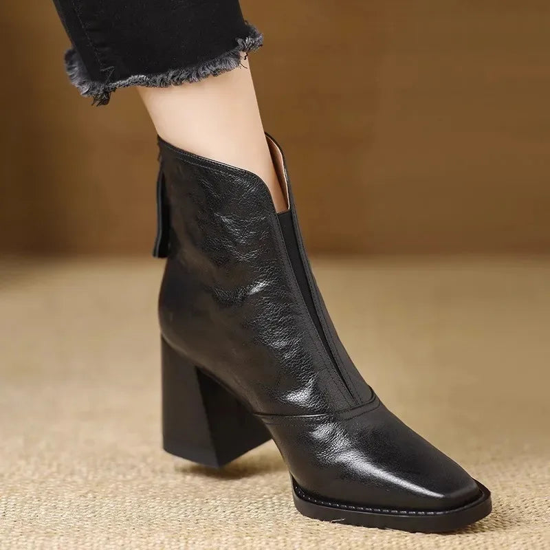 Noemi | Leather Boots