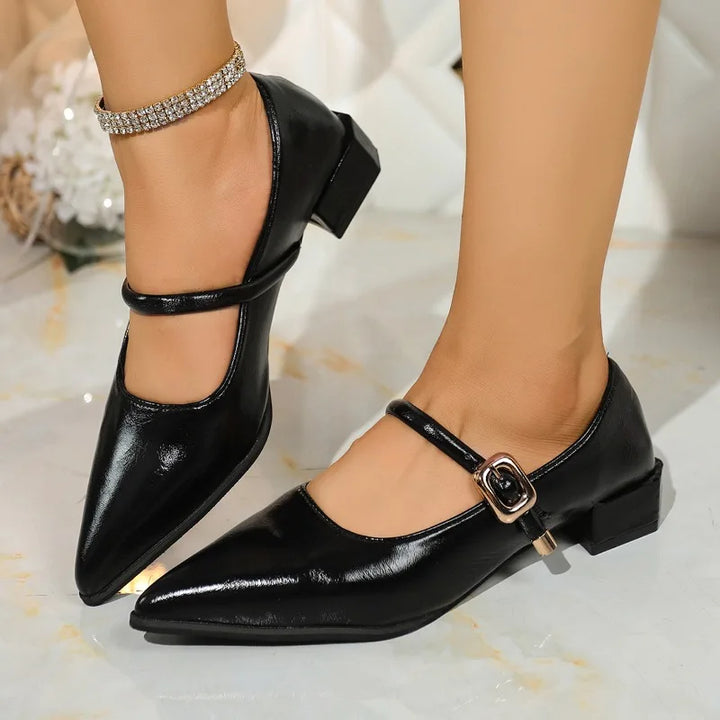 Sofia | Leather Heels