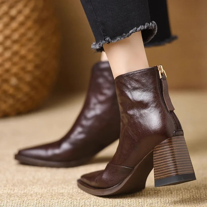 Noemi | Leather Boots