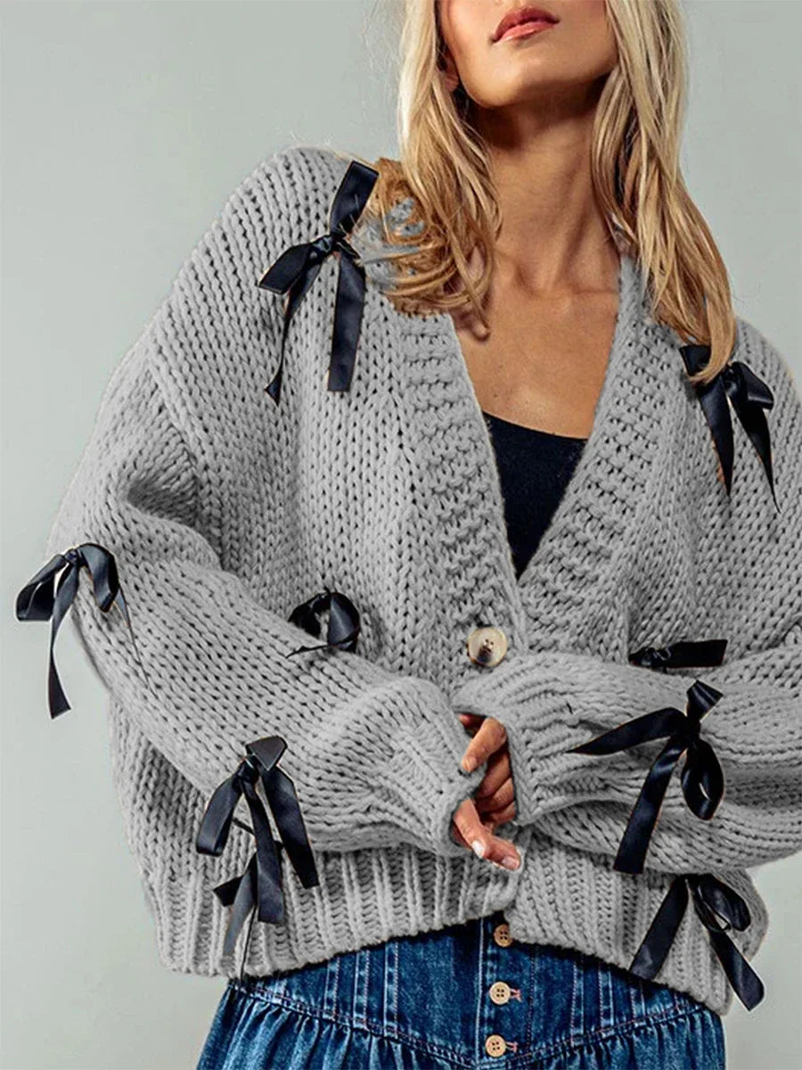Sasha Bow Cardigan