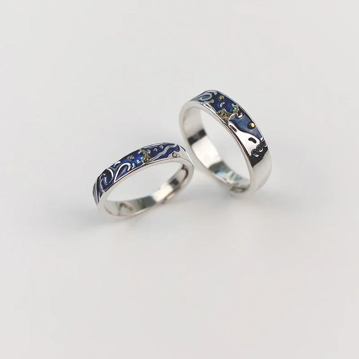 Van Gogh's Starry Night Ring
