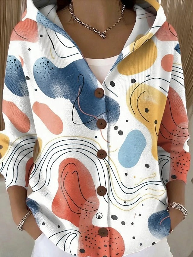 Ravelle | Hooded Button Cardigan