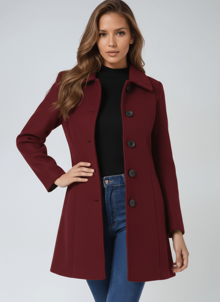 Helena | Single-Button Winter Coat