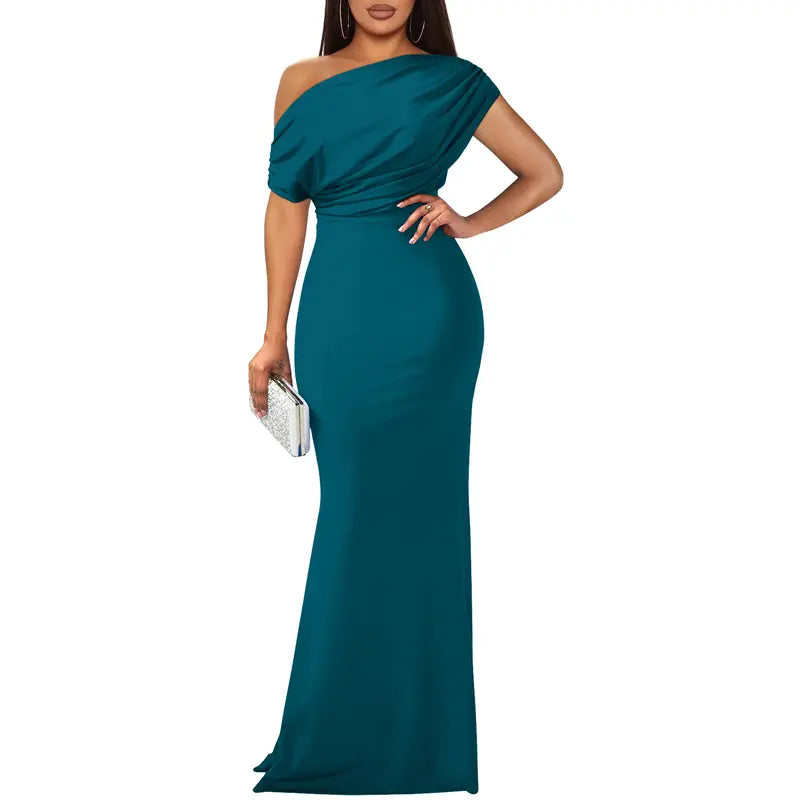 Monroe™ | Elegant Off-Shoulder Bodycon Evening Gown