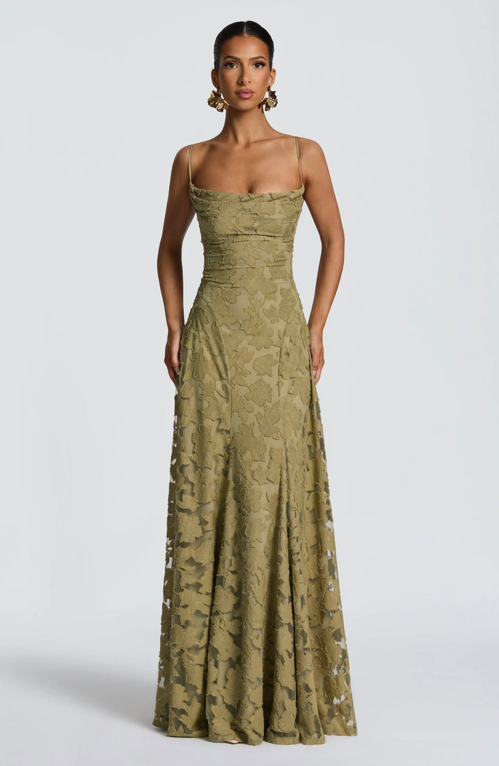 Clara Leon | Elegant Maxi Dress