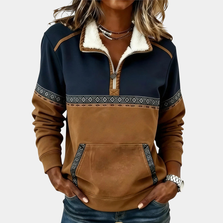 ROSA | Half Zip Comfort Sweater