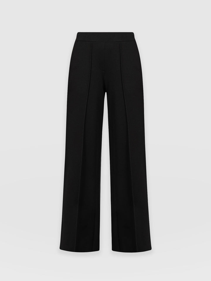 Keller Wide Leg Pant- Dark Gray