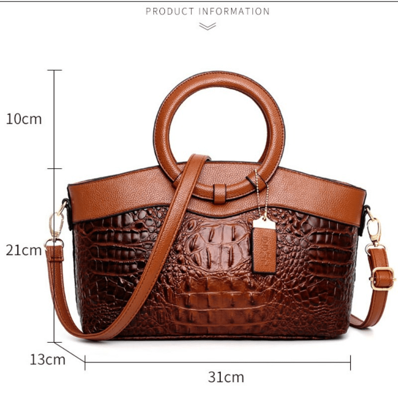 Aria | Structured Everyday Leather Handbag